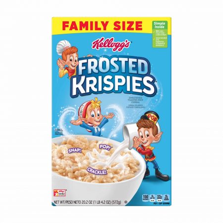 Kellogg's Frosted Krispies Breakfast Cereal
